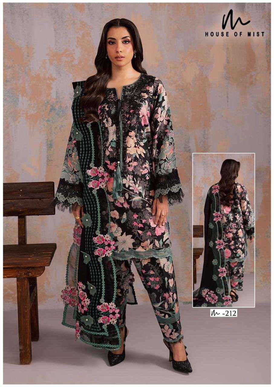 House Of Mist Ghazal Vol 22 Pure Cotton Dress Material Wholesale ( 6 Pcs Catalogue )