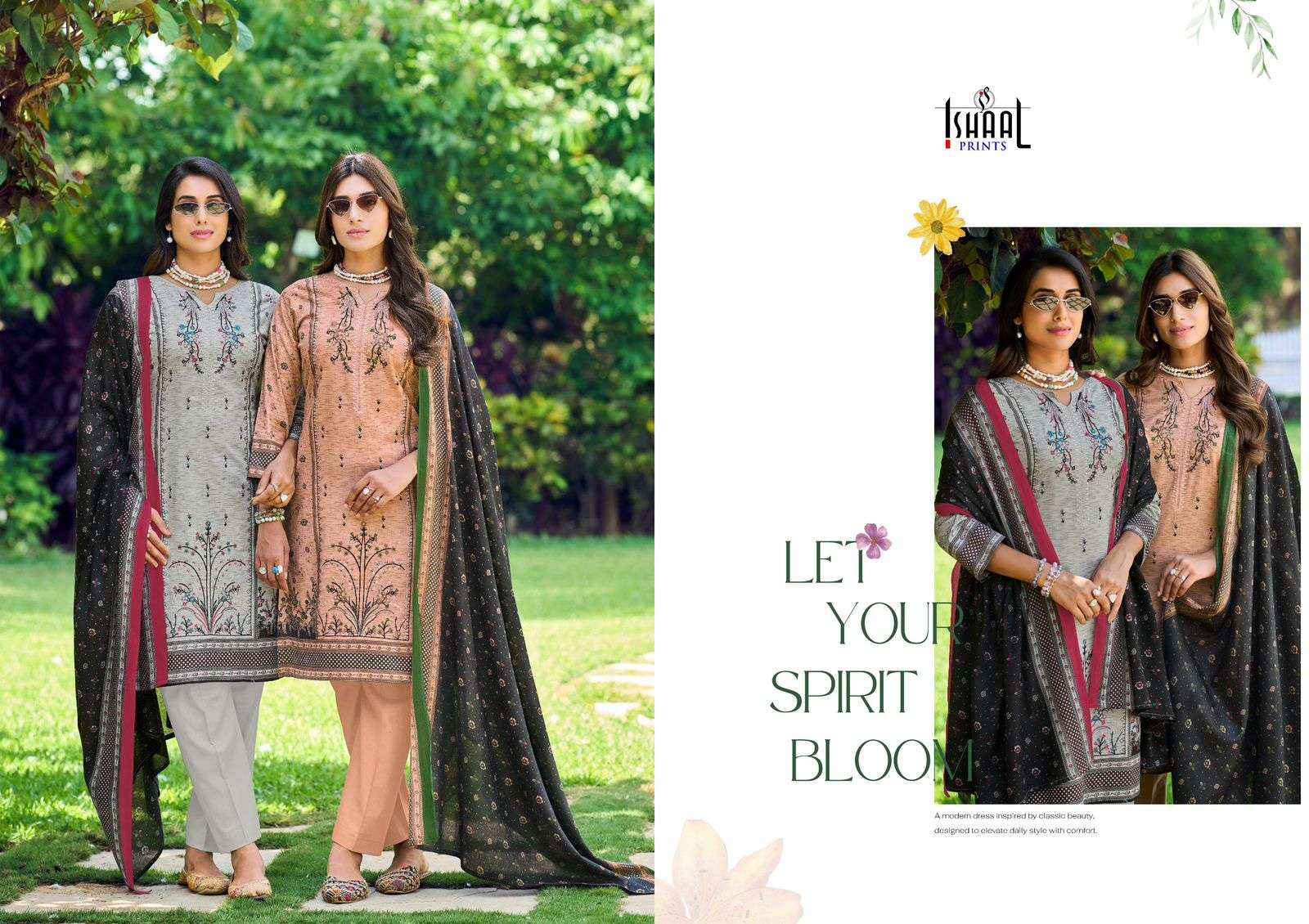 Ishaal Prints Embroidered Vol 20 Pure Lawn Dress Material Wholesale Collection  ( 10 Pcs Catalog )