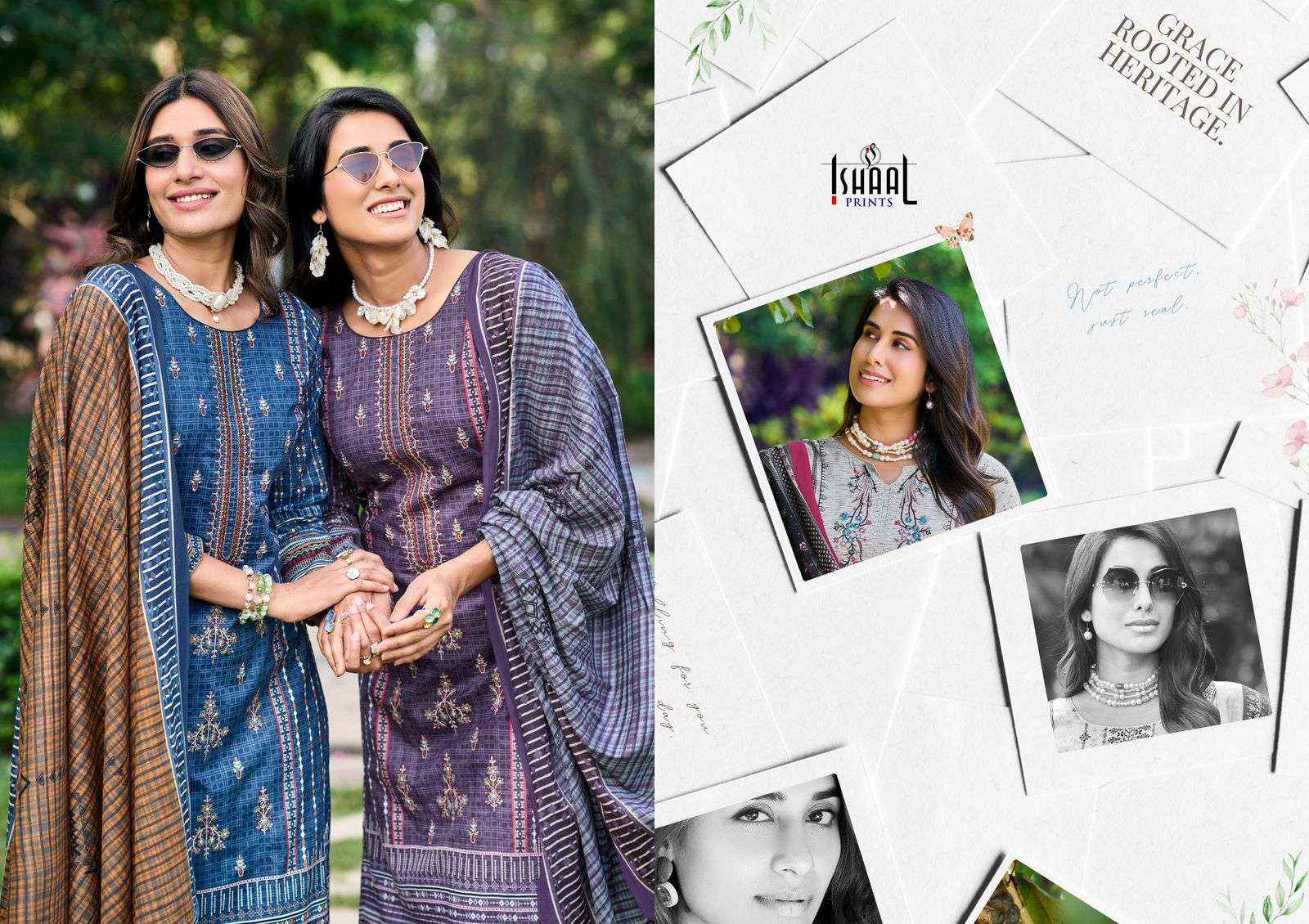 Ishaal Prints Embroidered Vol 20 Pure Lawn Dress Material Wholesale Collection  ( 10 Pcs Catalog )