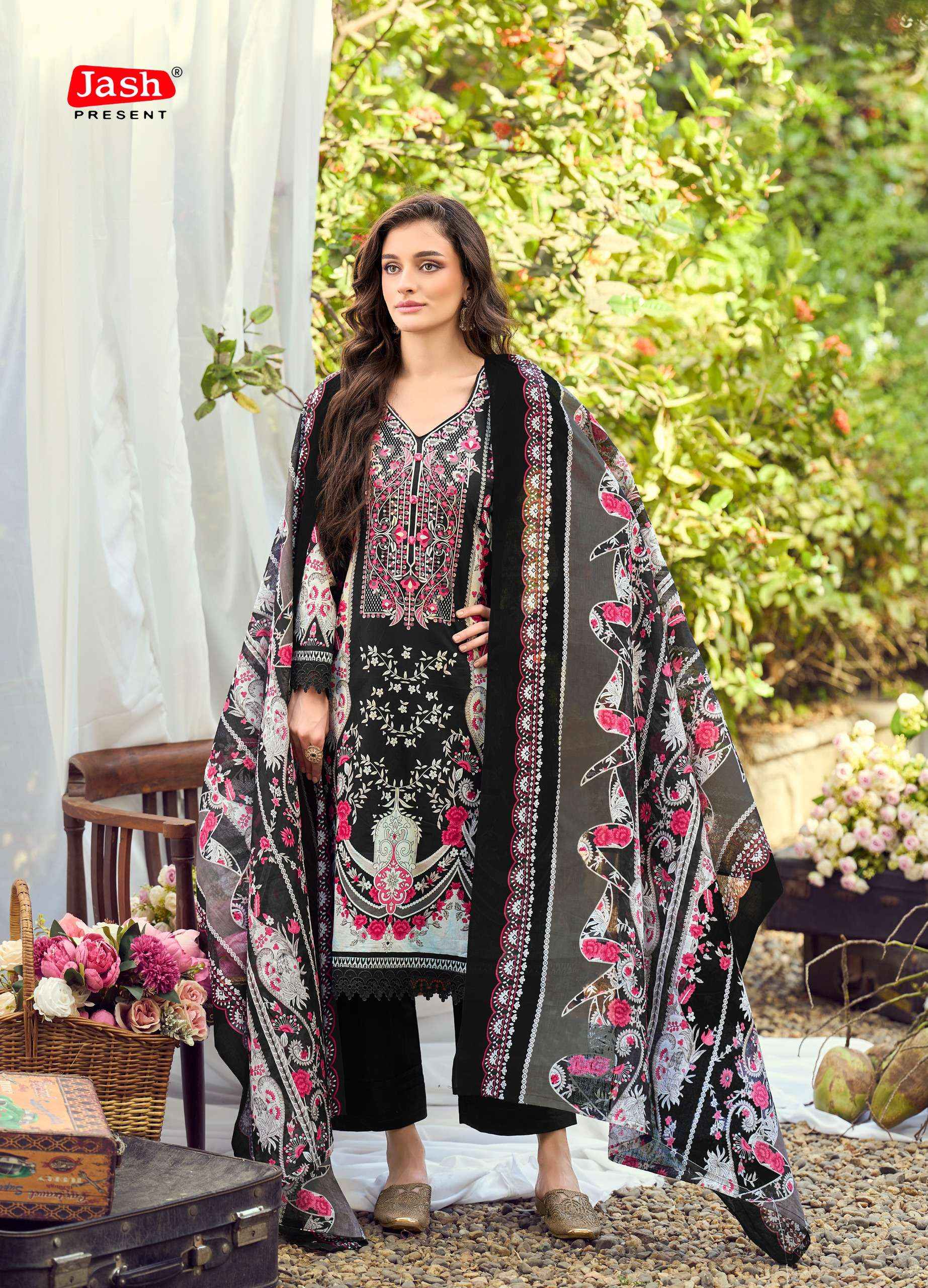 JASH BELLIZA VOL 13 COTTON DIGITAL PRINT DRESS MATERIAL ( 10 PCS  CATALOG )
