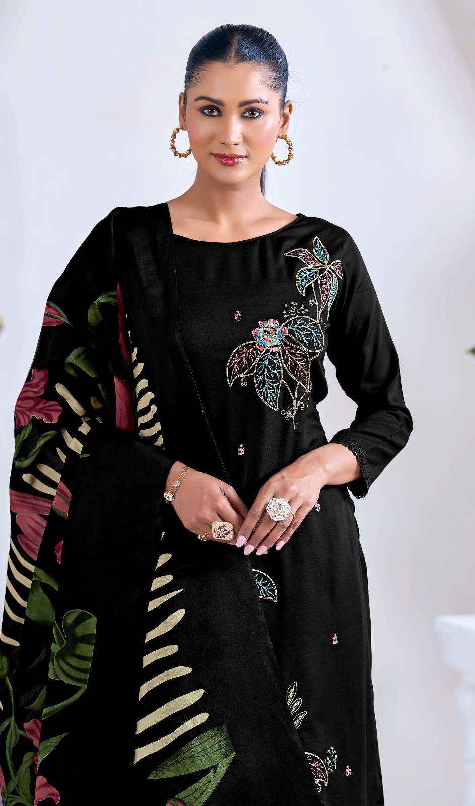 Jt Black Mango Vol 15 Rayon Pakistani Dress Material Wholesale Price ( 5 Pcs Catalogue )