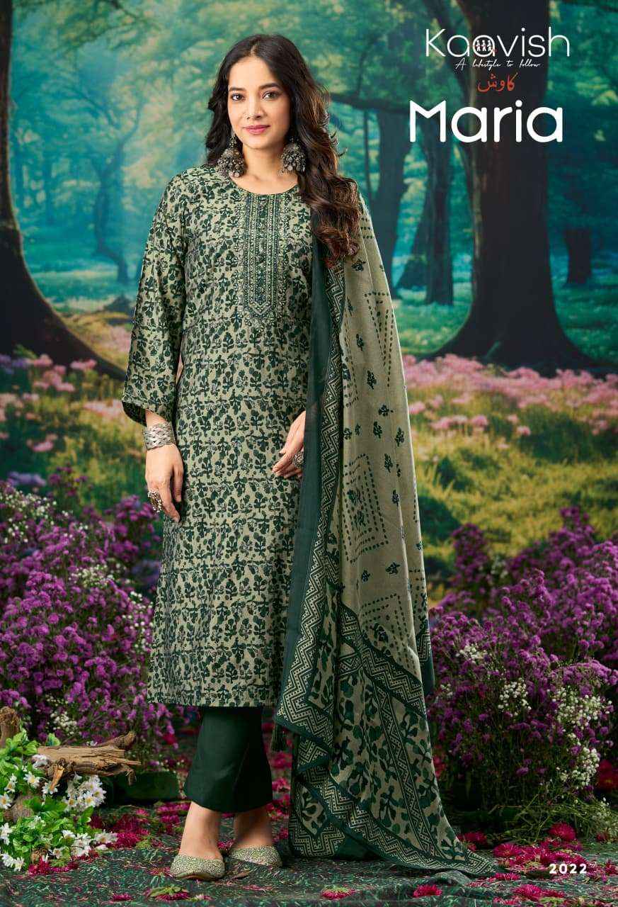 Kaavish Maria Pure Modal Silk Fancy Dress Material Wholesale Collection ( 4 Pcs Catalog )