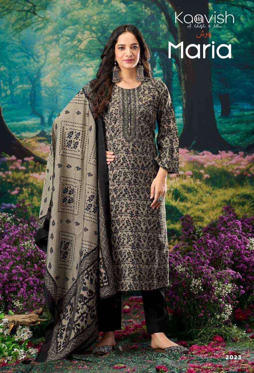 Kaavish Maria Pure Modal Silk Fancy Dress Material Wholesale Collection ( 4 Pcs Catalog )