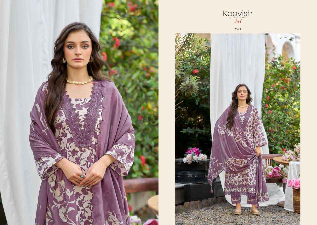 Kaavish Zulfilen Pure Lawn Cotton Ladies Dress Material Wholesale Collection ( 4 Pcs Catalog )