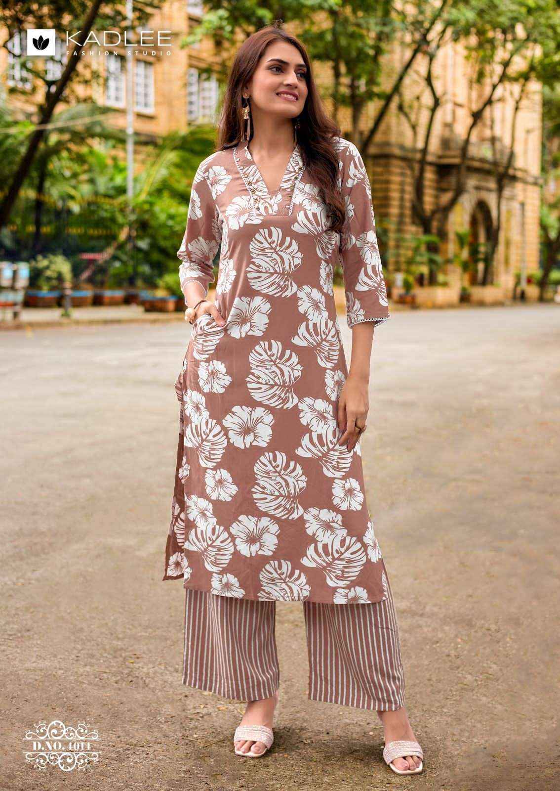 Kadlee Fashion Rangoli Vol 3 Printed Rayon Co Ord Set Wholesale Price ( 6 Pcs Catalogue )