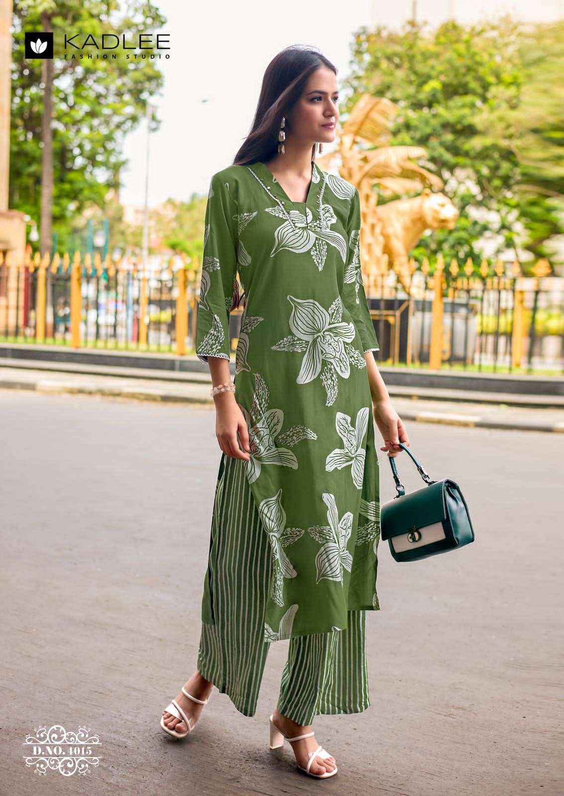 Kadlee Fashion Rangoli Vol 3 Printed Rayon Co Ord Set Wholesale Price ( 6 Pcs Catalogue )