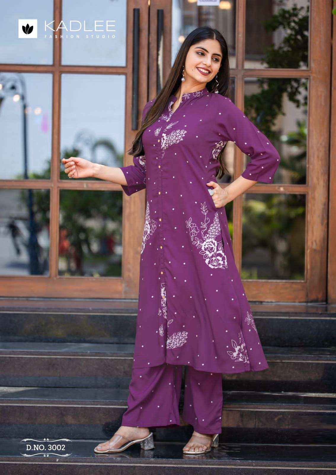 Kadlee Karnaee Premium Wear Kurti Bottom Pair Dress Collection ( 6 Pcs Catalog )