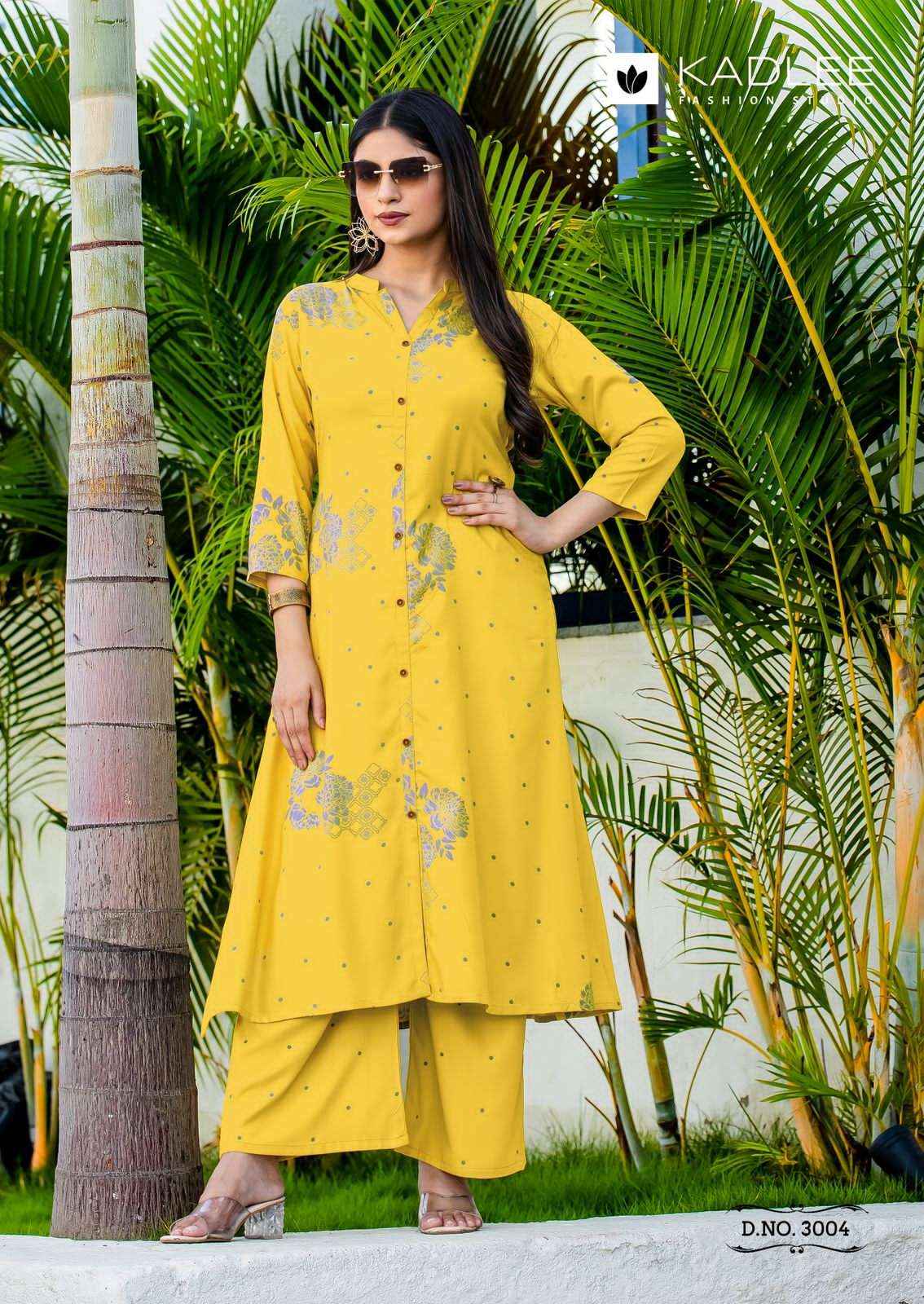 Kadlee Karnaee Premium Wear Kurti Bottom Pair Dress Collection ( 6 Pcs Catalog )