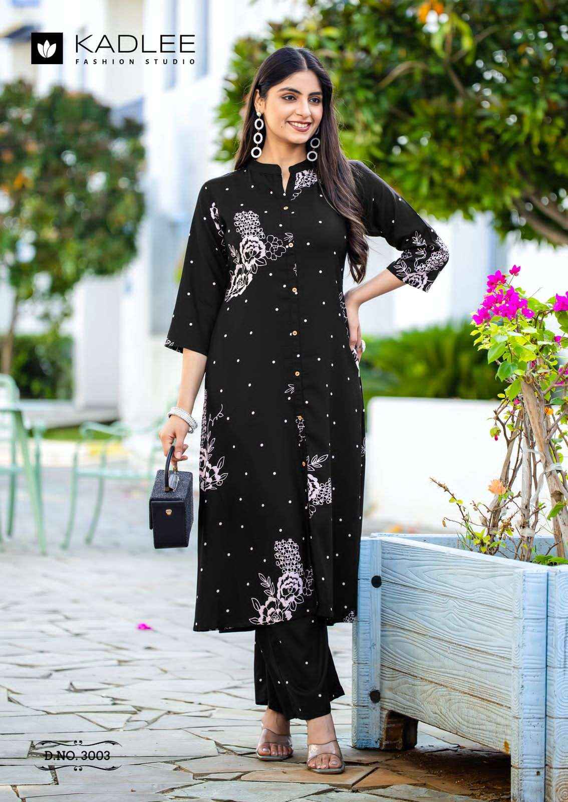 Kadlee Karnaee Premium Wear Kurti Bottom Pair Dress Collection ( 6 Pcs Catalog )