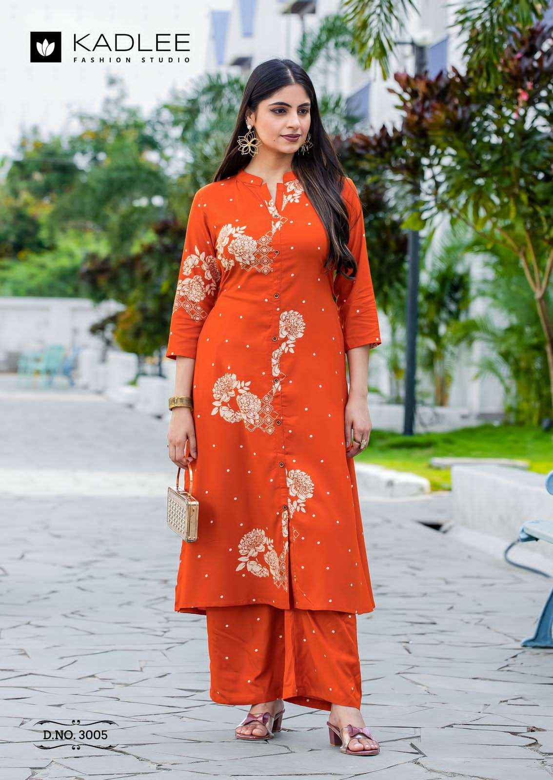 Kadlee Karnaee Premium Wear Kurti Bottom Pair Dress Collection ( 6 Pcs Catalog )