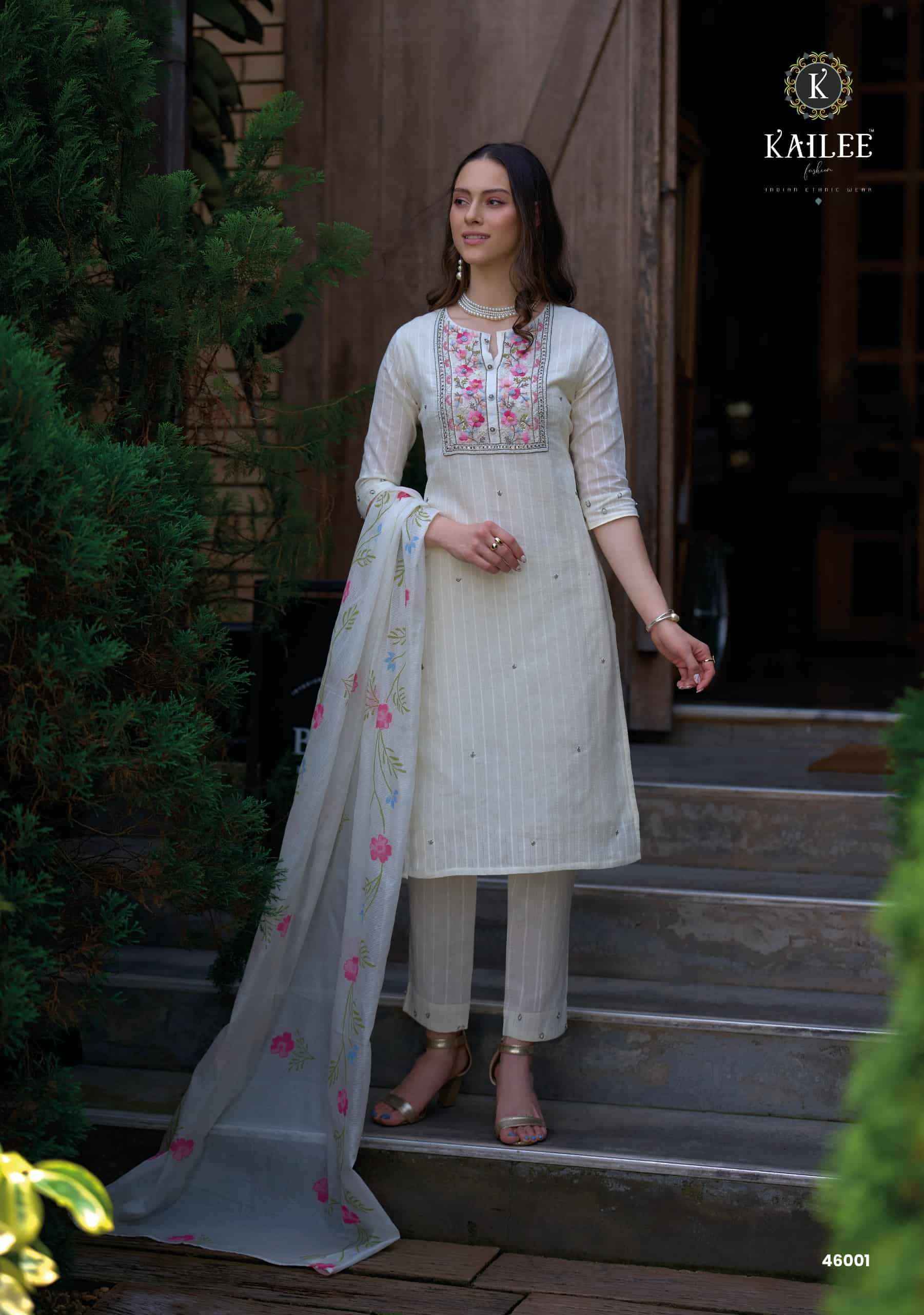 Kailee Summer Garden Pure Cotton Readymade suits Wholesale Price ( 4 Pcs Catalogue )