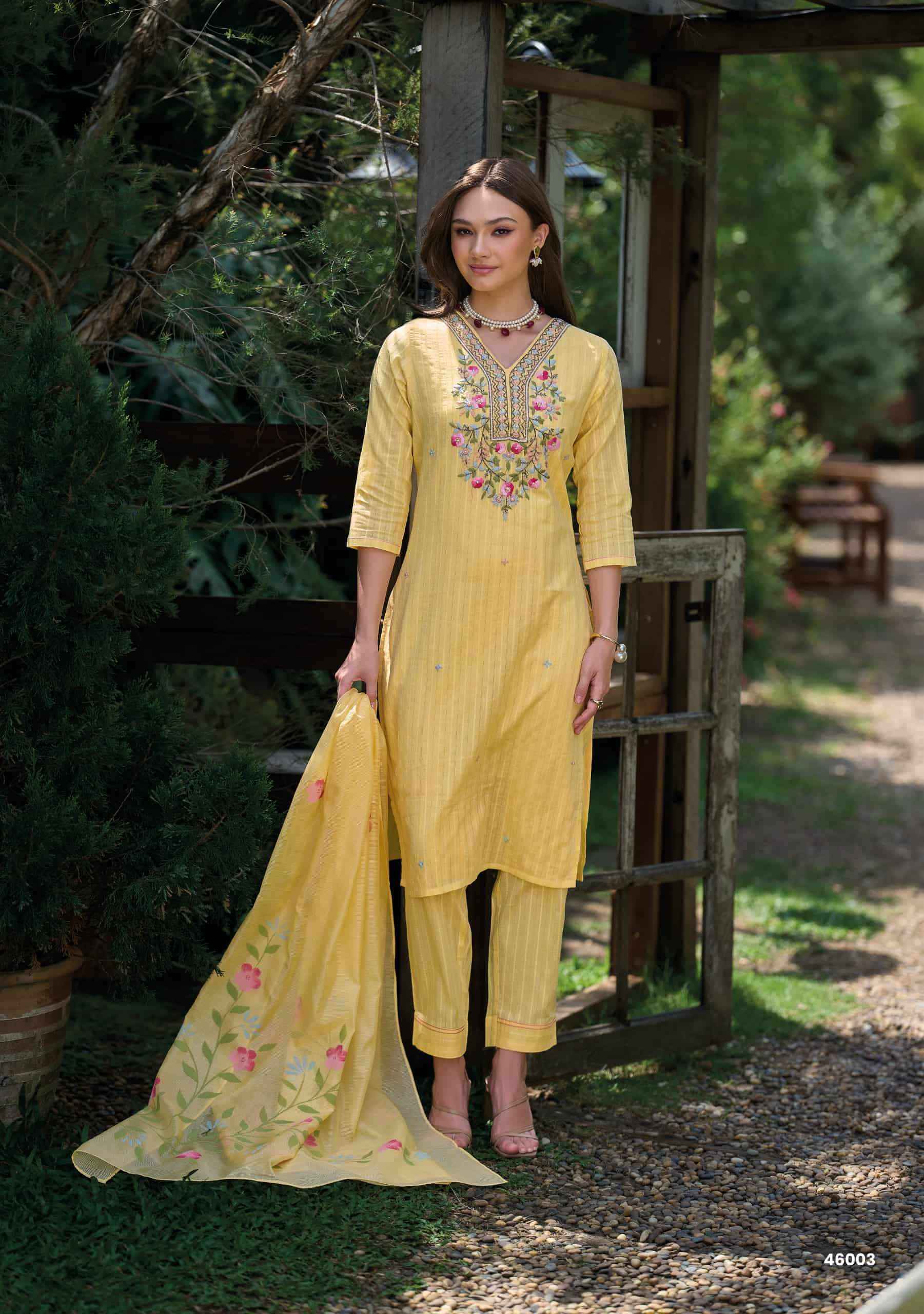 Kailee Summer Garden Pure Cotton Readymade suits Wholesale Price ( 4 Pcs Catalogue )