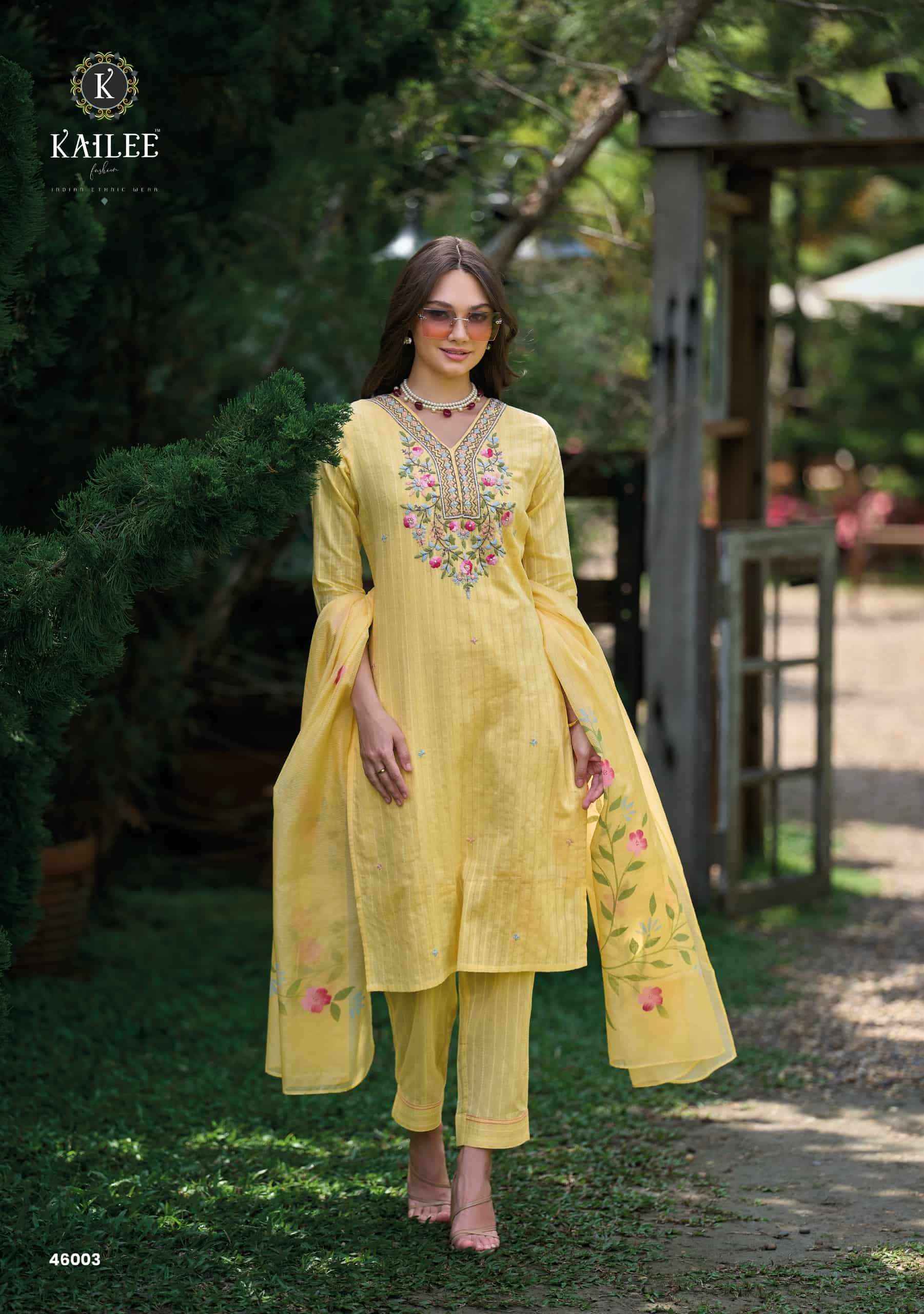 Kailee Summer Garden Pure Cotton Readymade suits Wholesale Price ( 4 Pcs Catalogue )