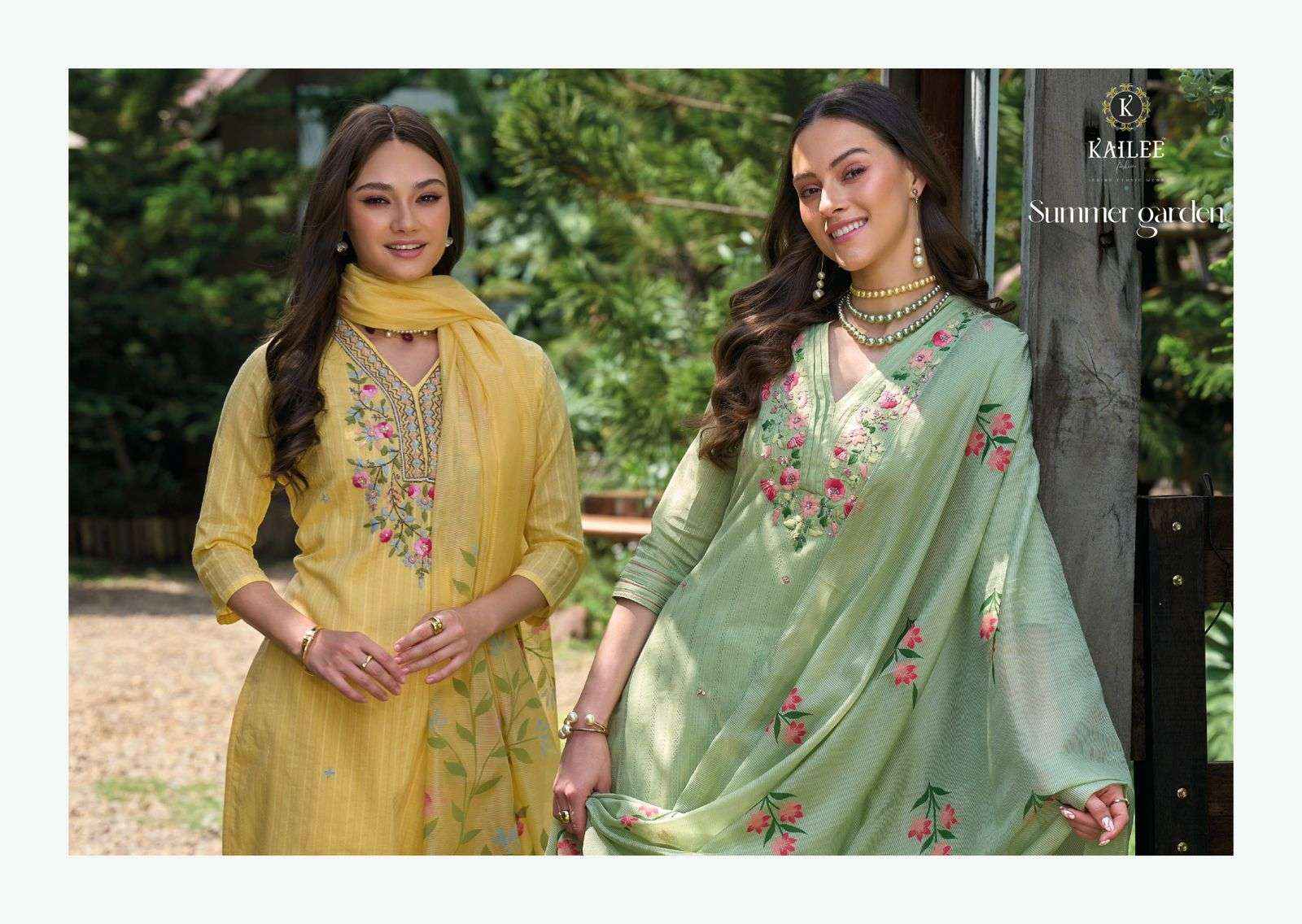 Kailee Summer Garden Pure Cotton Readymade suits Wholesale Price ( 4 Pcs Catalogue )
