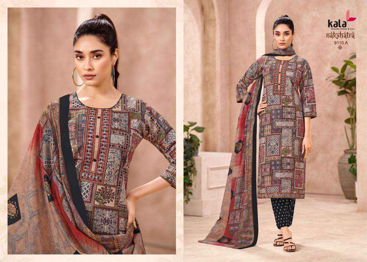 Kala Nakshatra Vol 5 Readymade Cotton 3 Piece Set Collection ( 12 Pcs Catalog )