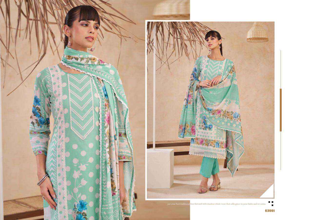 Karachi Prints Kesar Jugnu Pure Lawn Cotton Dress Material Wholesale Collection ( 4 Pcs Catalog )