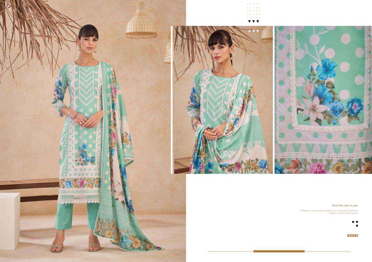 Karachi Prints Kesar Jugnu Pure Lawn Cotton Dress Material Wholesale Collection ( 4 Pcs Catalog )