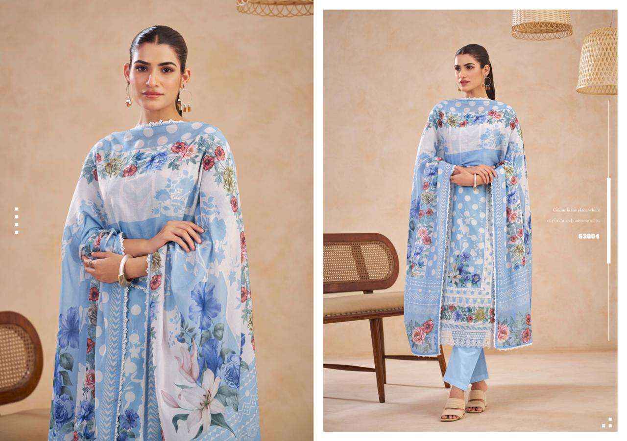Karachi Prints Kesar Jugnu Pure Lawn Cotton Dress Material Wholesale Collection ( 4 Pcs Catalog )