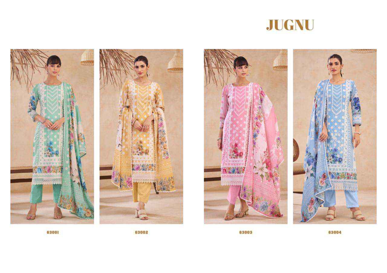 Karachi Prints Kesar Jugnu Pure Lawn Cotton Dress Material Wholesale Collection ( 4 Pcs Catalog )
