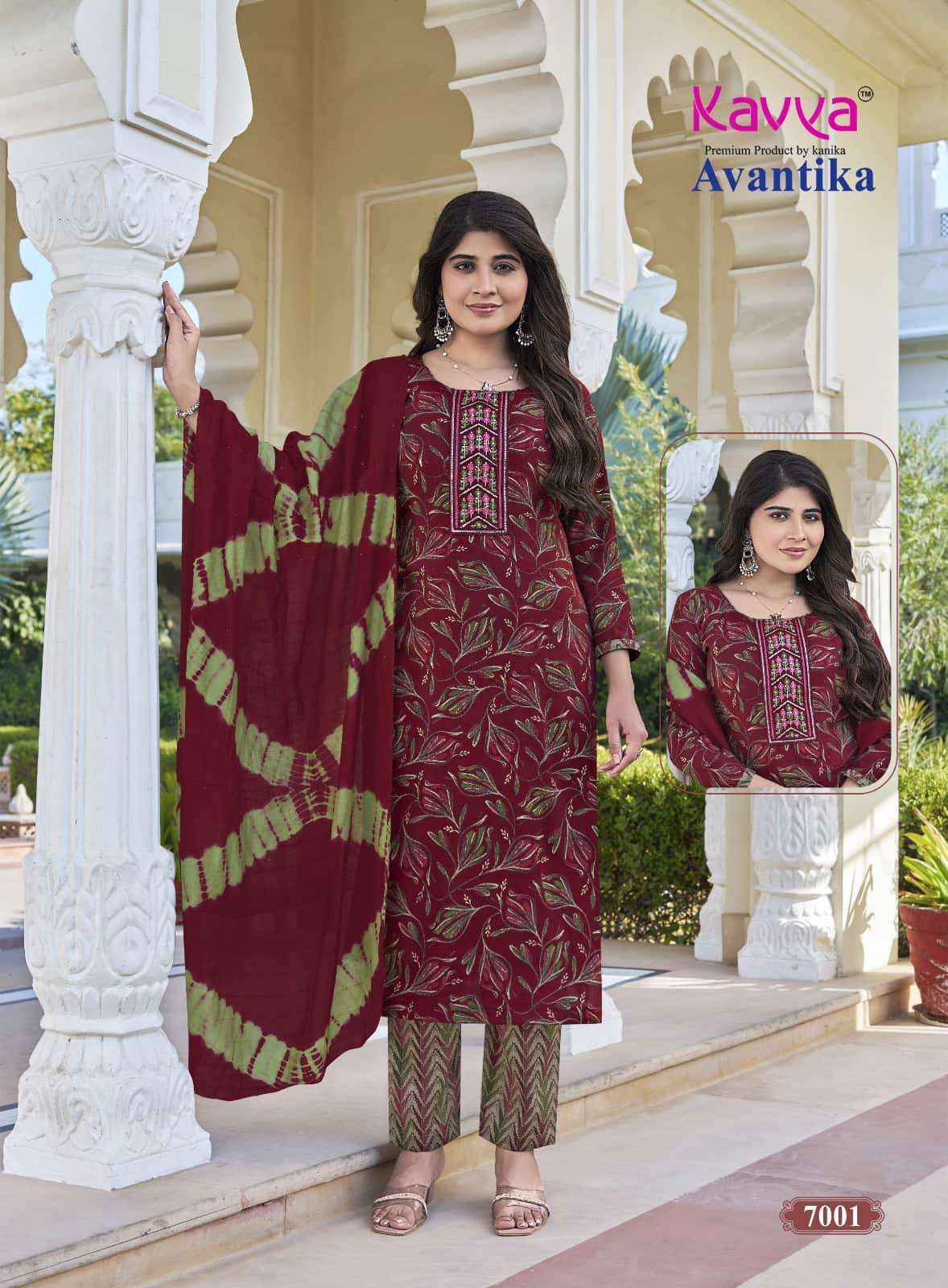 Kavya Avantika Vol 7 Readymade Wholesale Price ( 10 Pcs Catalogue )