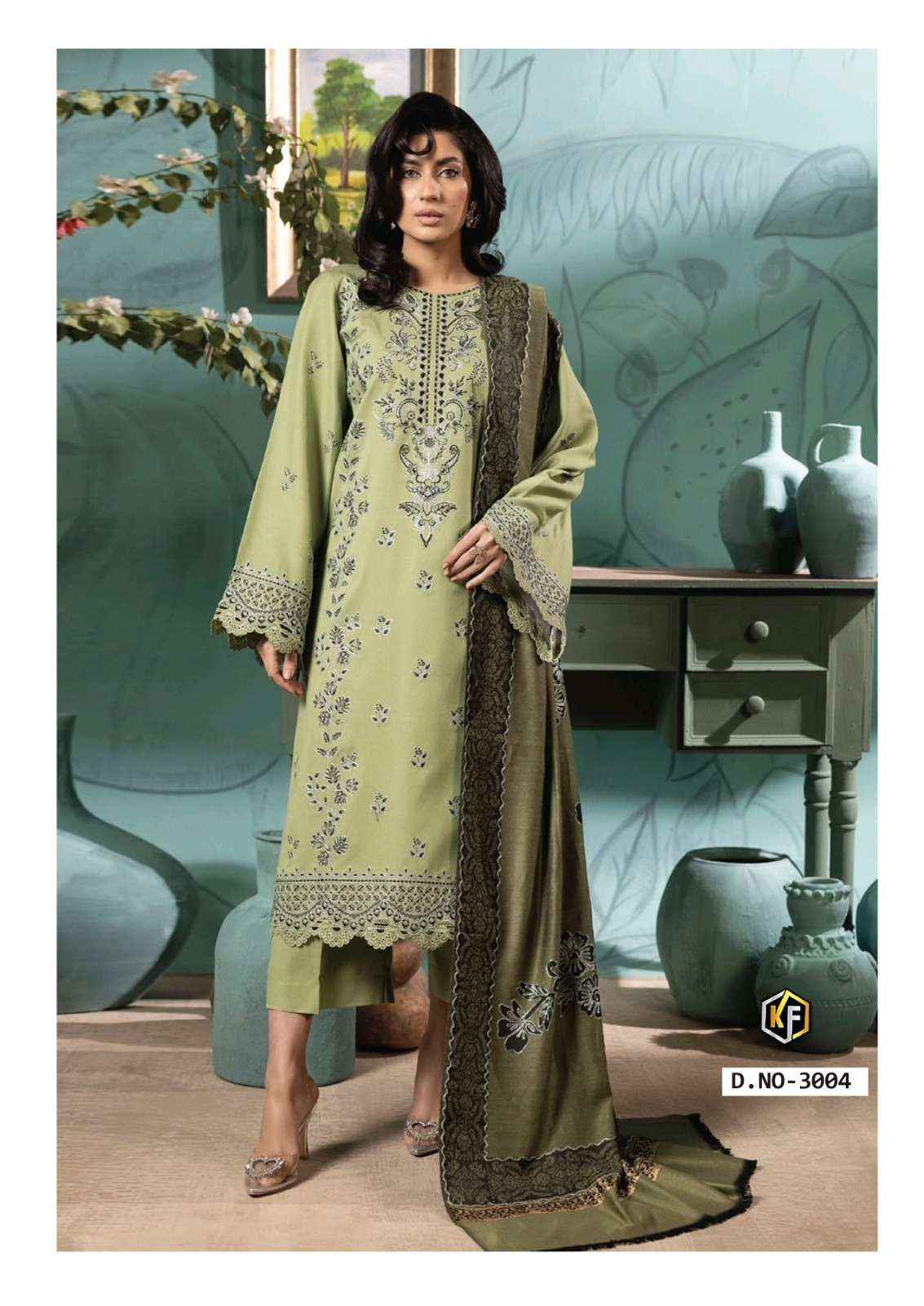 Keval Fab Elaya Vol 3 Heavy Lawn Cotton Salwar Suits Wholesale Price ( 6 Pcs Catalogue )