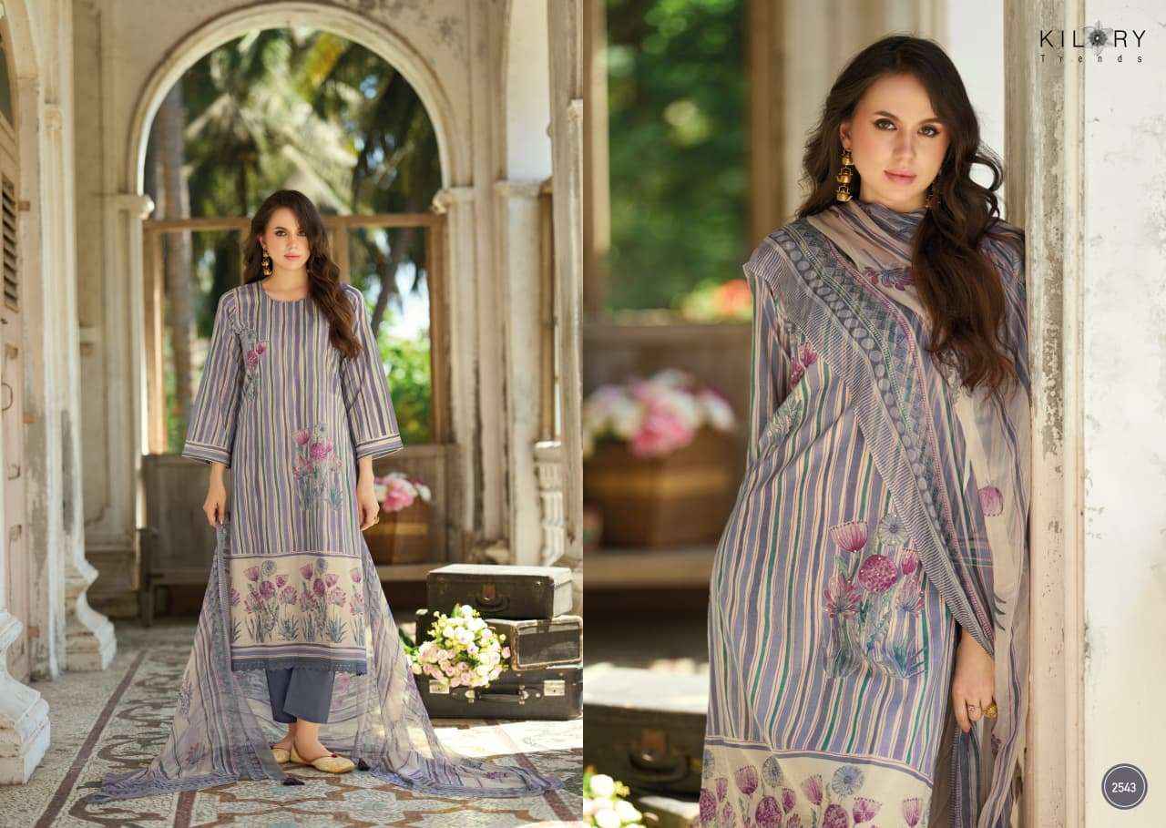 Kilory Trends Raahi Pure Lawn Cotton Dress Material Wholesale Online Shopping ( 6 Pcs Catalogue )