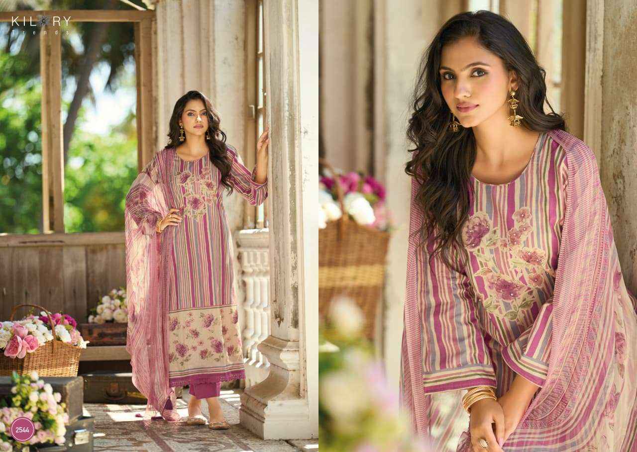 Kilory Trends Raahi Pure Lawn Cotton Dress Material Wholesale Online Shopping ( 6 Pcs Catalogue )