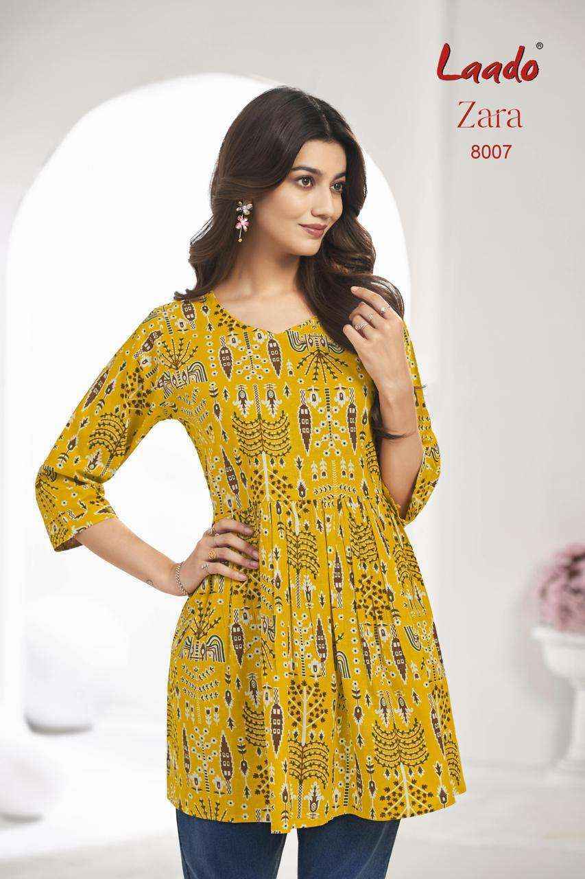 Laado Zara Vol 8 Cotton Kurti Collection ( 10 Pcs Catalog )