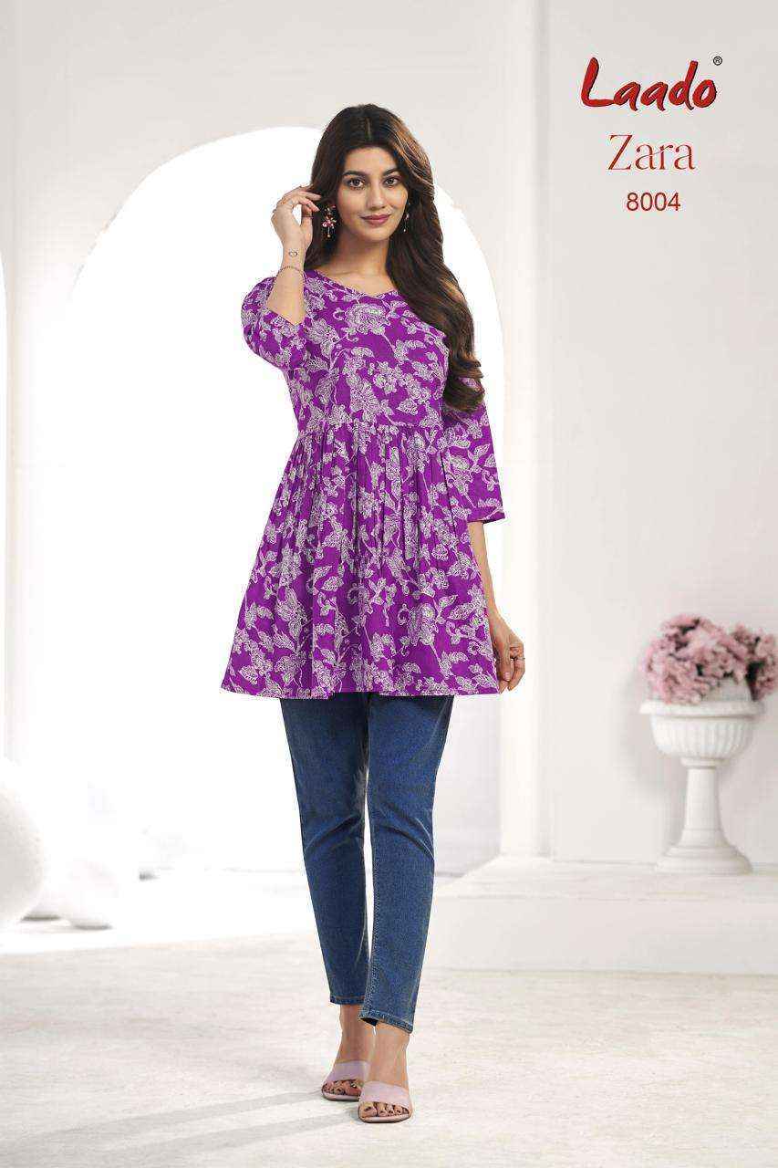 Laado Zara Vol 8 Cotton Kurti Collection ( 10 Pcs Catalog )