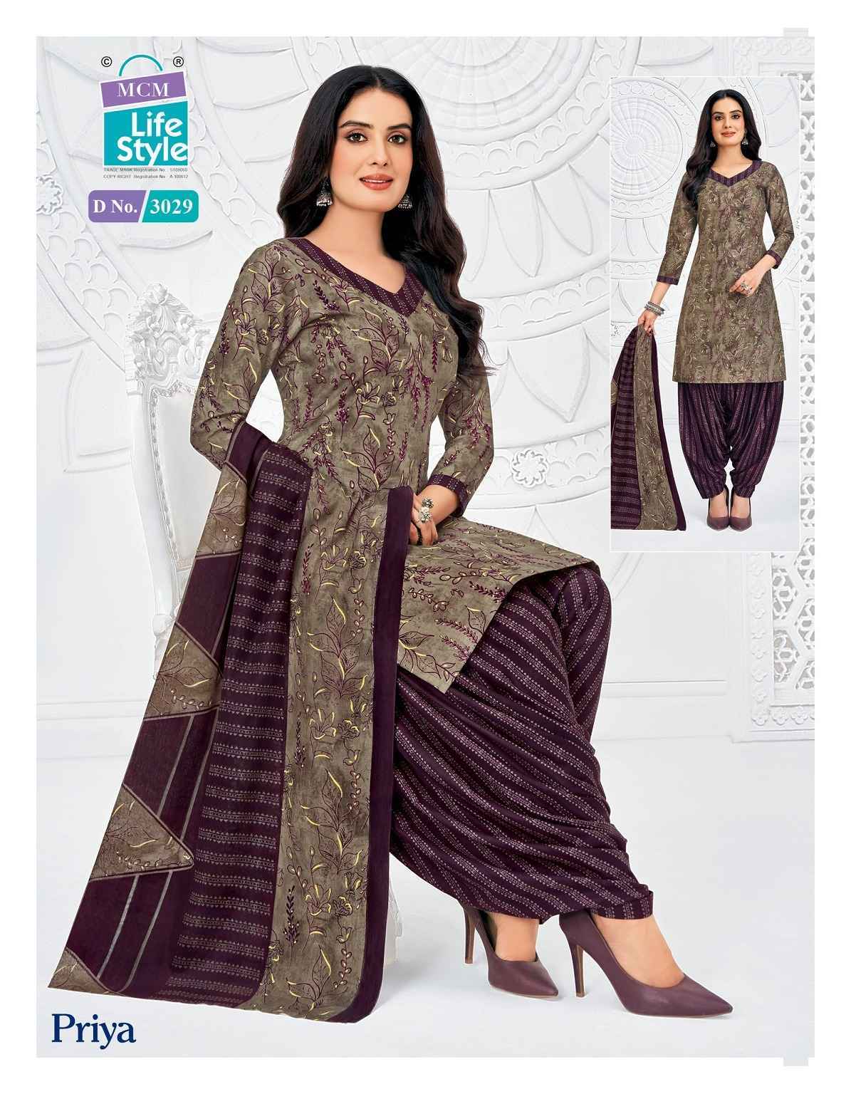 MCM Lifestyle Priya Vol 30 Readymade Cotton Dress Material Wholesale Collection ( 24 Pcs Catalog )
