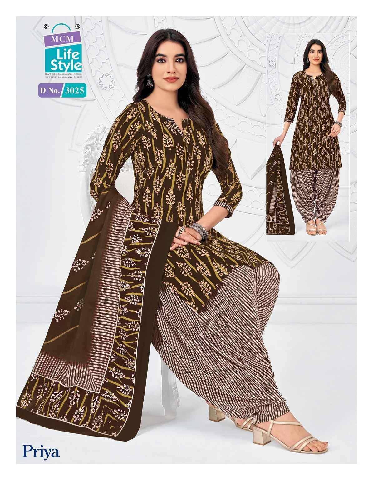 MCM Lifestyle Priya Vol 30 Readymade Cotton Dress Material Wholesale Collection ( 24 Pcs Catalog )