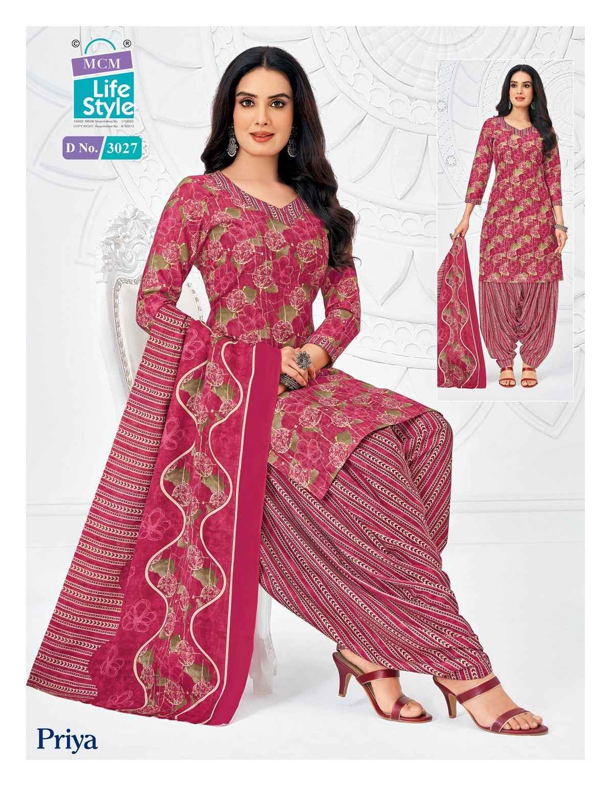 MCM Lifestyle Priya Vol 30 Readymade Cotton Dress Material Wholesale Collection ( 24 Pcs Catalog )