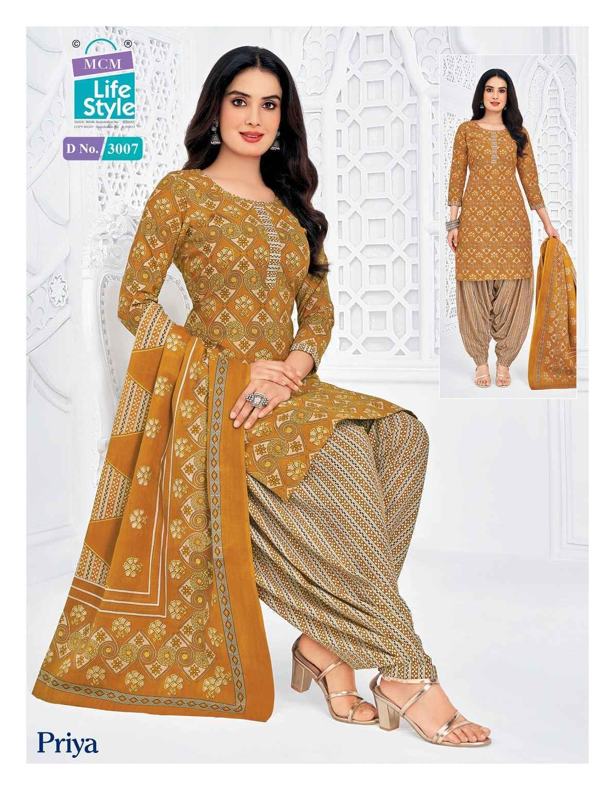 MCM Lifestyle Priya Vol 30 Readymade Cotton Dress Material Wholesale Collection ( 24 Pcs Catalog )