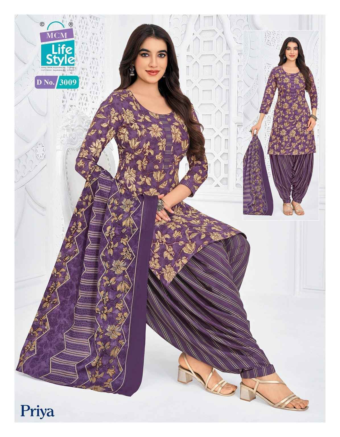 MCM Lifestyle Priya Vol 30 Readymade Cotton Dress Material Wholesale Collection ( 24 Pcs Catalog )