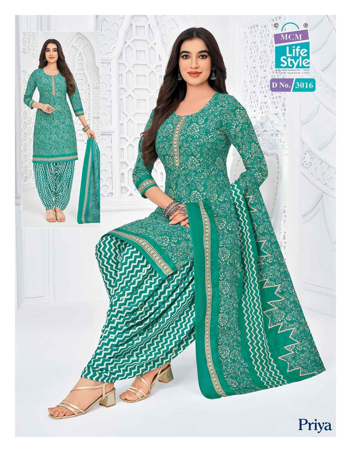 MCM Lifestyle Priya Vol 30 Readymade Cotton Dress Material Wholesale Collection ( 24 Pcs Catalog )