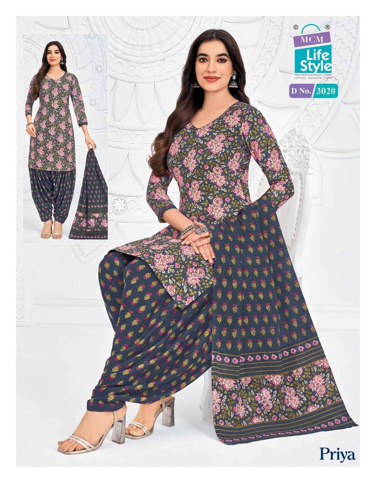 MCM Lifestyle Priya Vol 30 Readymade Cotton Dress Material Wholesale Collection ( 24 Pcs Catalog )