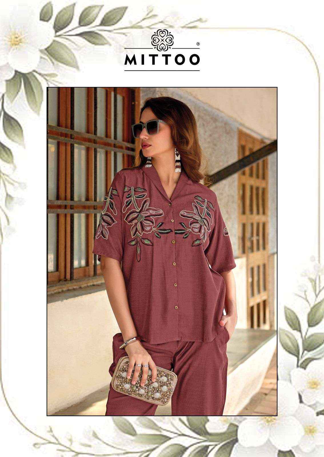 Mittoo Daizy Vol 2 Premium Wear Cord Set Wholesale Price ( 6 Pcs Catalogue )