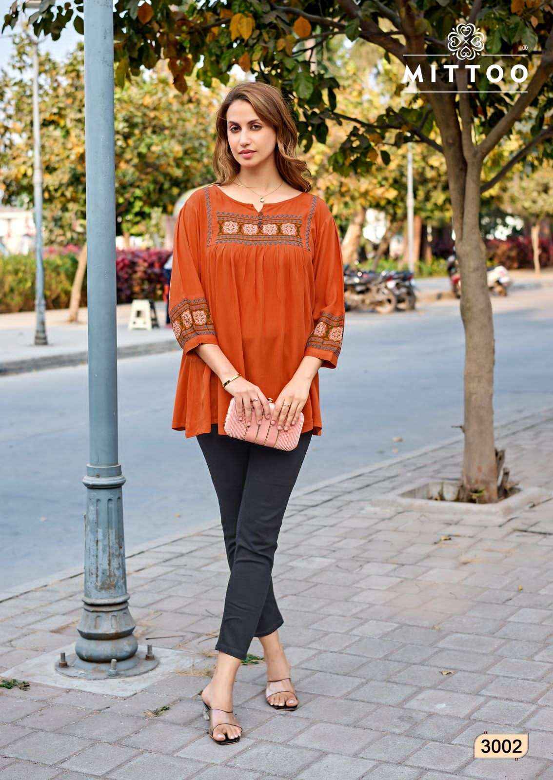 Mittoo fashion Emlee Western Wear Ladies Short Tops Wholesale Price ( 6 Pcs Catalogue )