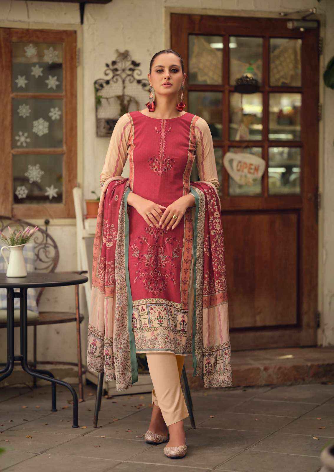 Nisanka Azaa Vol 4 Dress Material Wholesale Price ( 4 Pcs Catalogue )
