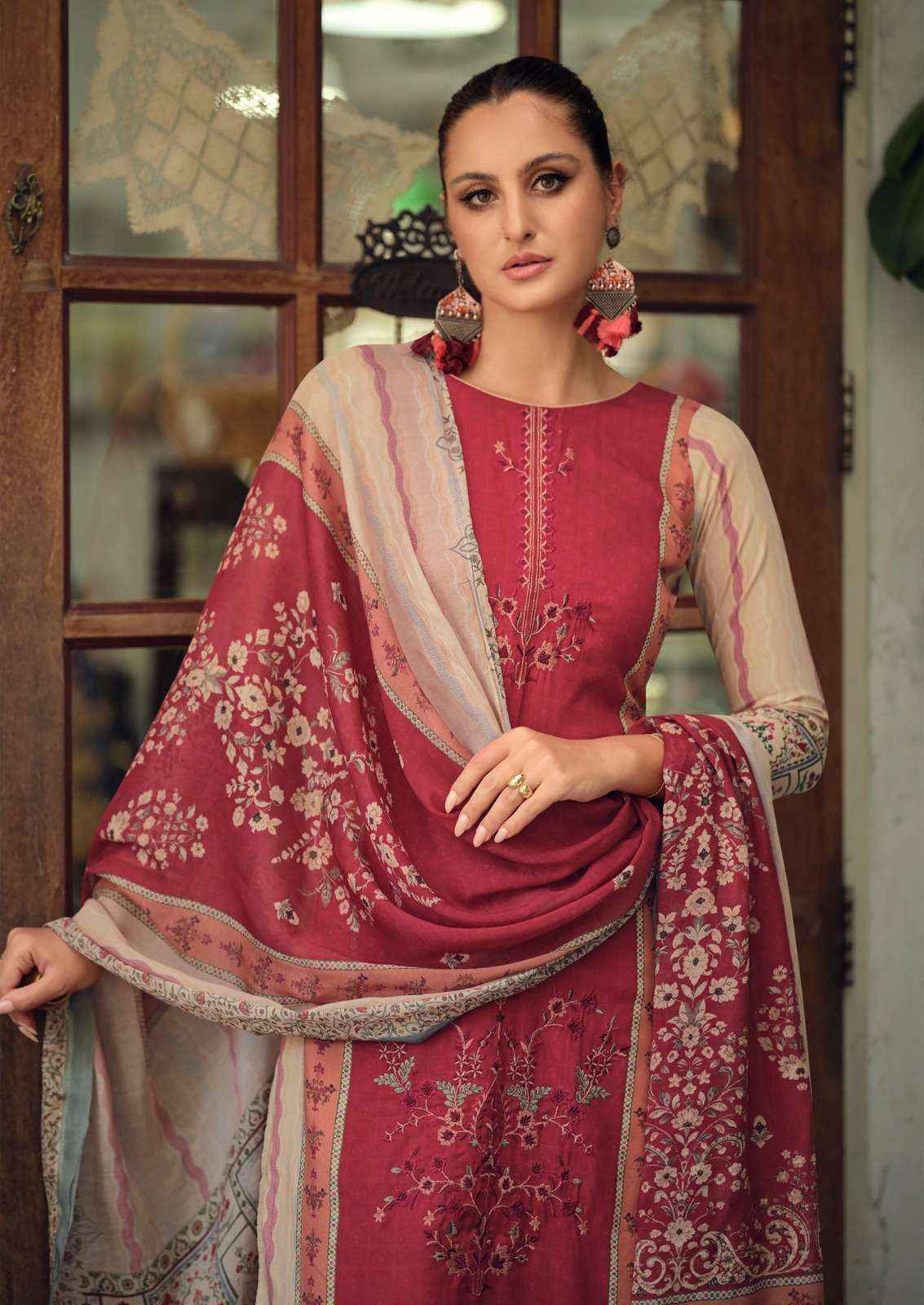 Nisanka Azaa Vol 4 Dress Material Wholesale Price ( 4 Pcs Catalogue )