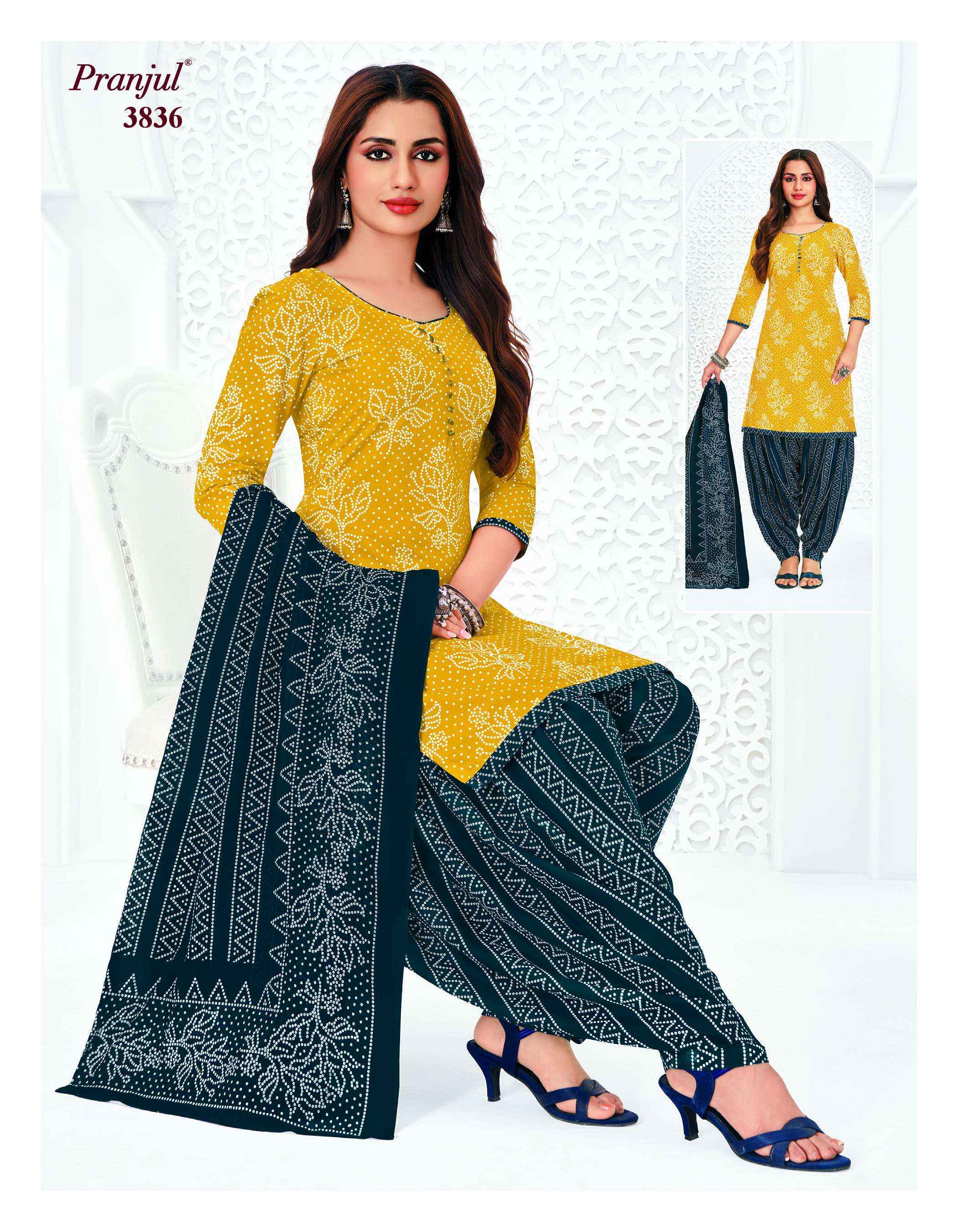 Pranjul Priyanshi Vol 38 Cotton Dress Material Wholesale Price ( 36 pcs Catalogue )