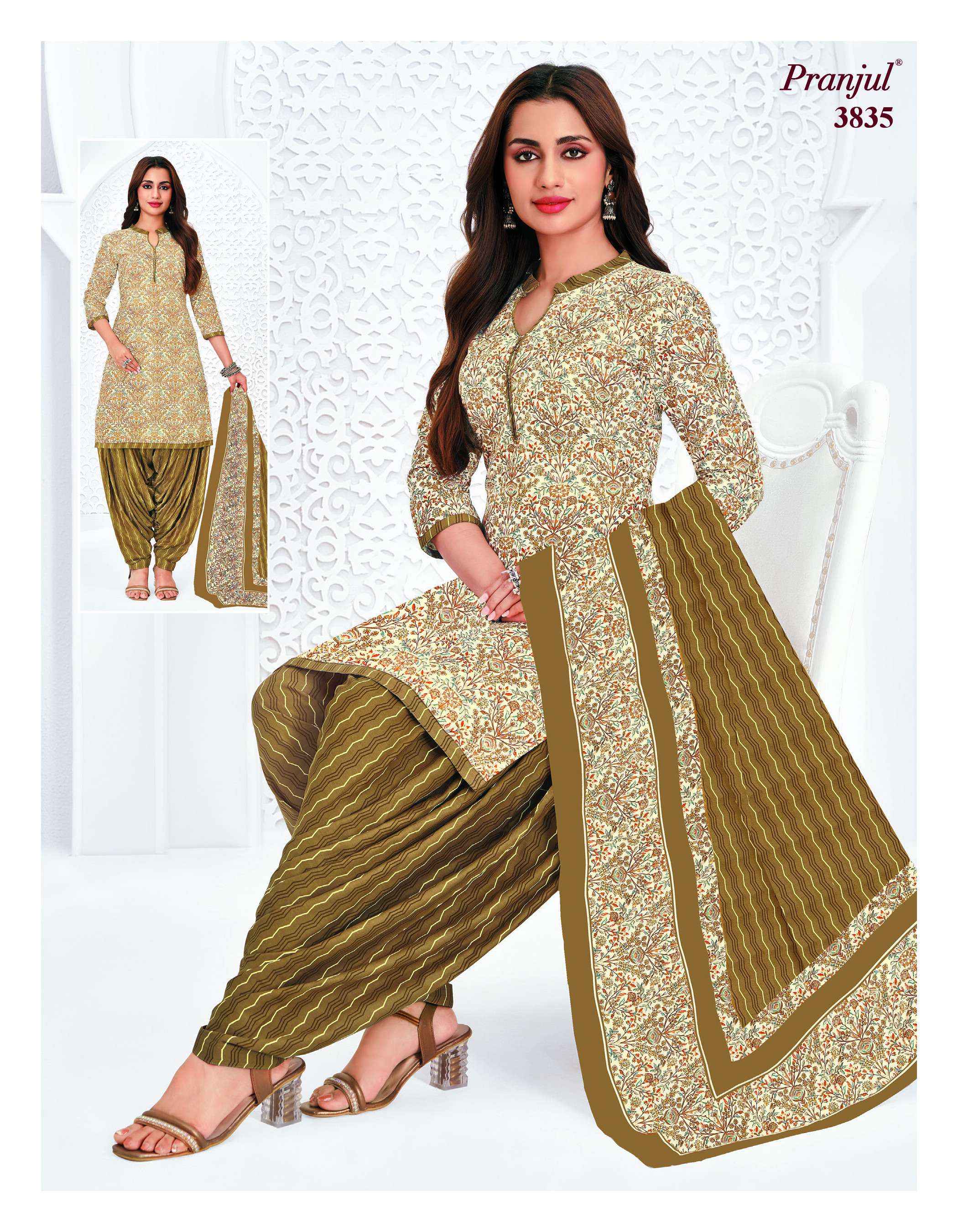 Pranjul Priyanshi Vol 38 Cotton Dress Material Wholesale Price ( 36 pcs Catalogue )
