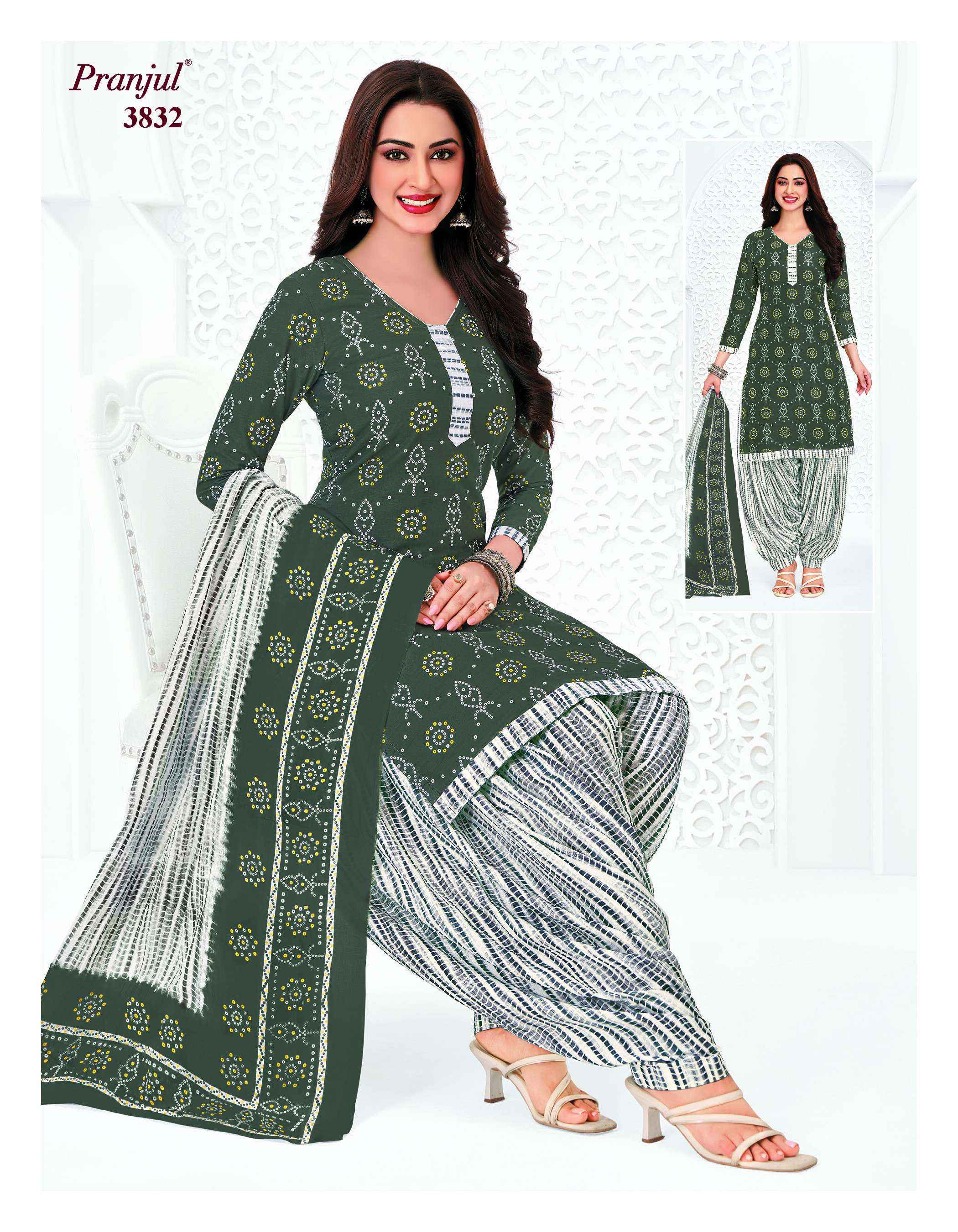 Pranjul Priyanshi Vol 38 Cotton Dress Material Wholesale Price ( 36 pcs Catalogue )