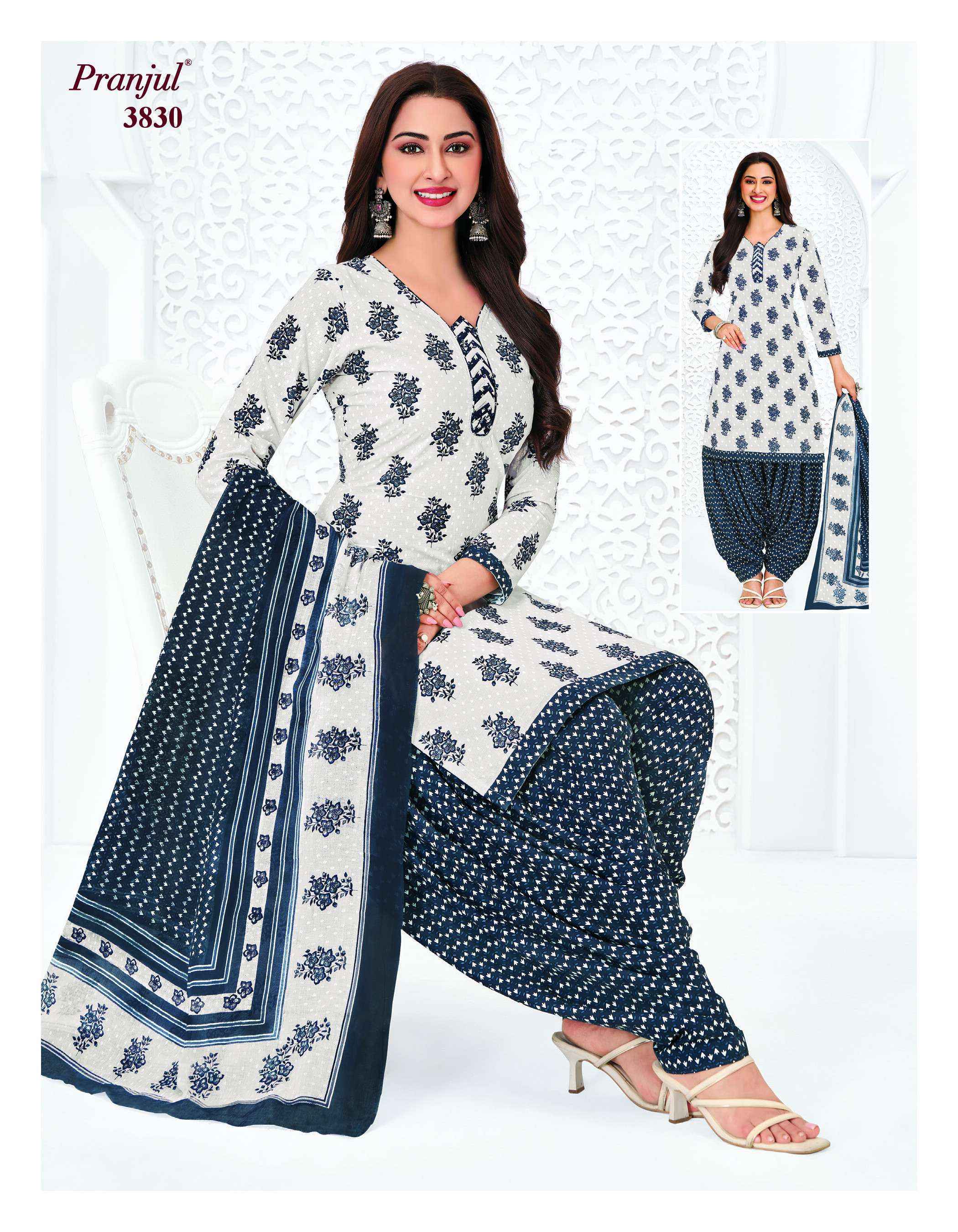 Pranjul Priyanshi Vol 38 Cotton Dress Material Wholesale Price ( 36 pcs Catalogue )