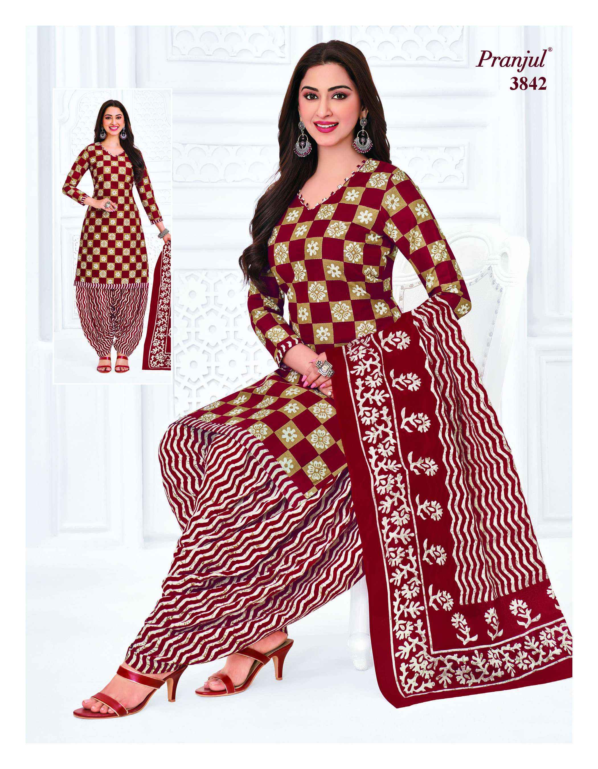 Pranjul Priyanshi Vol 38 Cotton Dress Material Wholesale Price ( 36 pcs Catalogue )