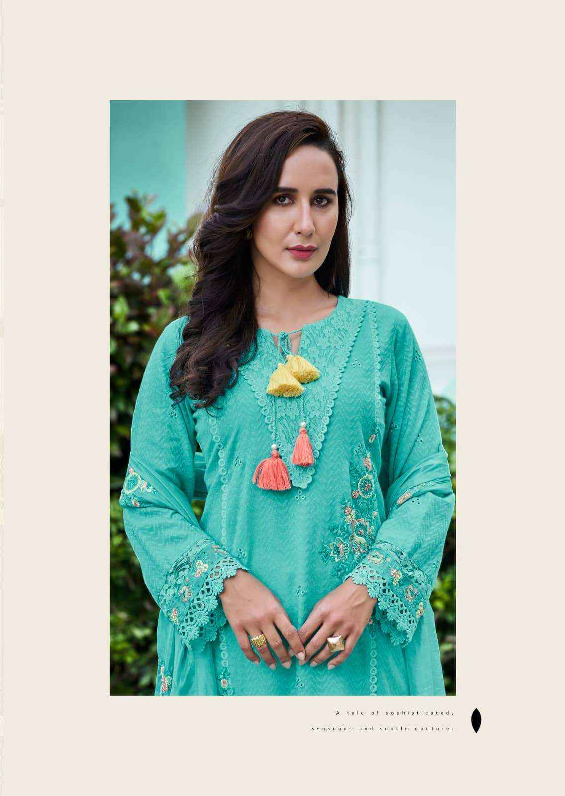 Prm India Vanya Pure Cotton Designer 3 Piece Set Collection ( 6 Pcs Catalog )