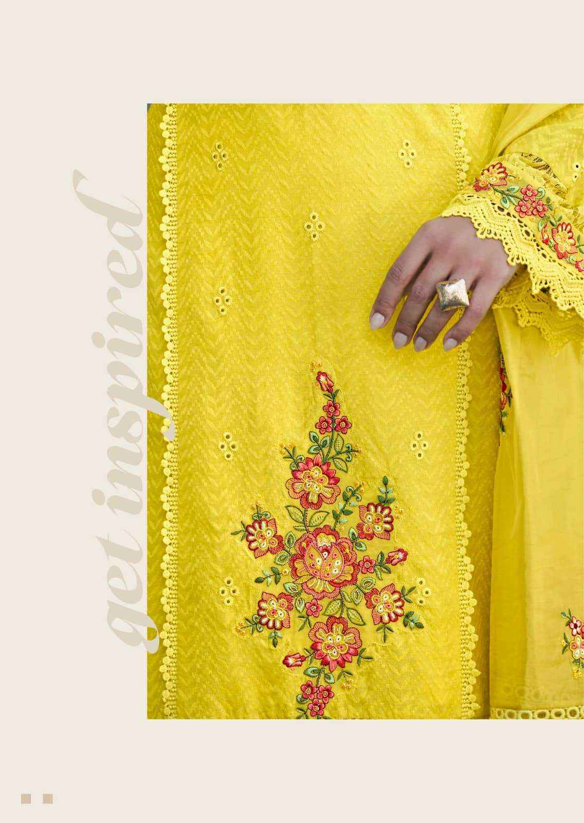 Prm India Vanya Pure Cotton Designer 3 Piece Set Collection ( 6 Pcs Catalog )