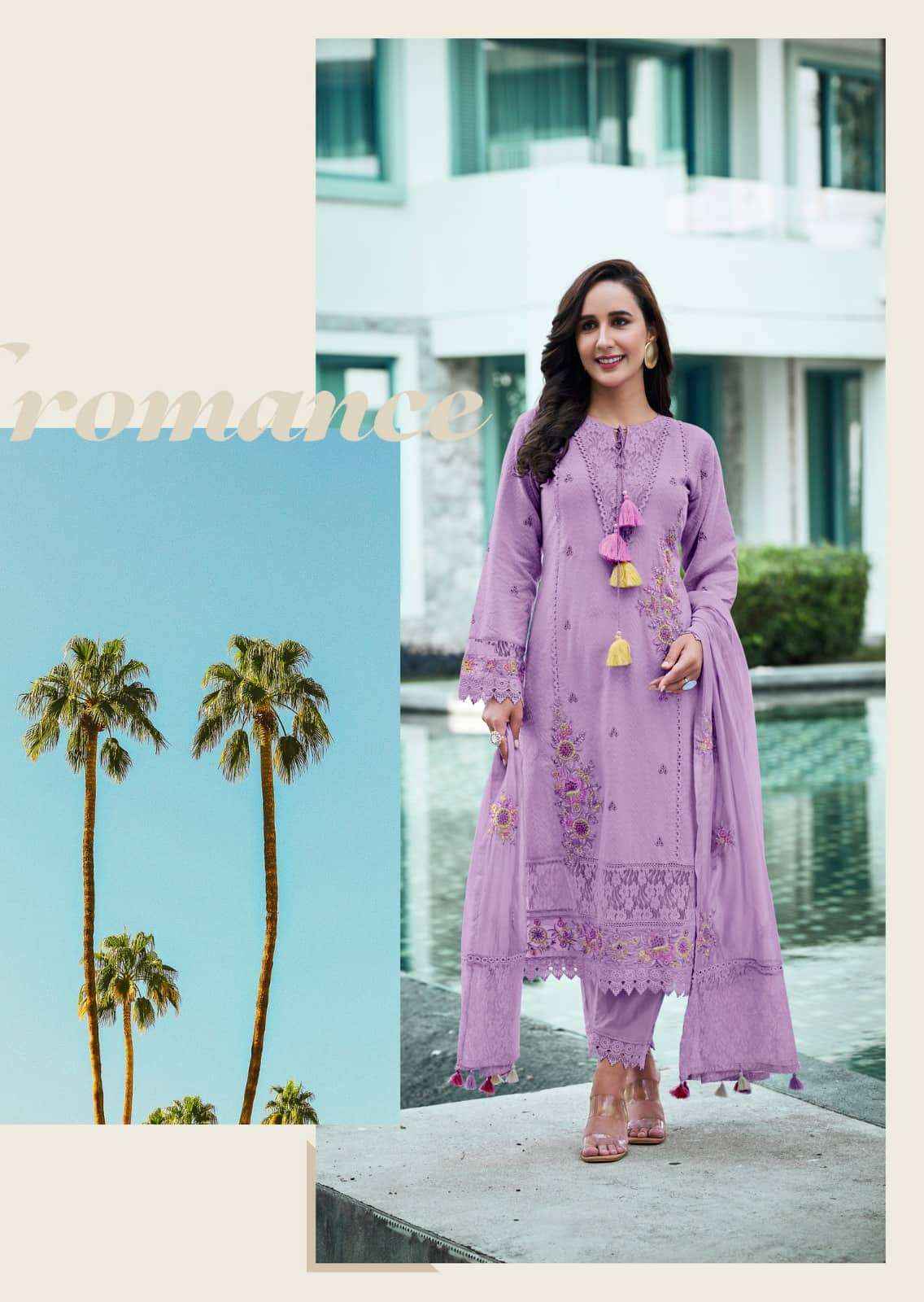 Prm India Vanya Pure Cotton Designer 3 Piece Set Collection ( 6 Pcs Catalog )