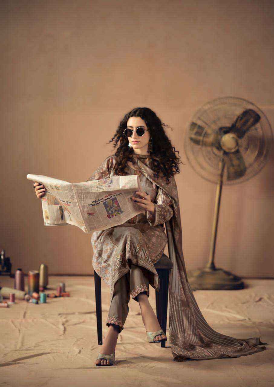 Prm Trendz Rozana Pure Cotton Dress Material Wholesale Price ( 6 Pcs Catalogue )