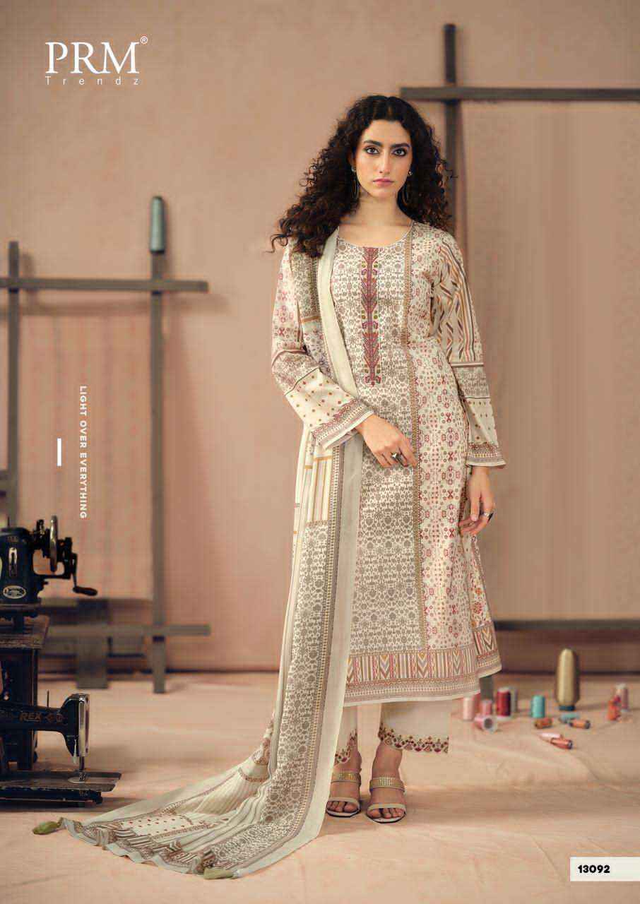 Prm Trendz Rozana Pure Cotton Dress Material Wholesale Price ( 6 Pcs Catalogue )
